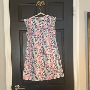Crewcuts Floral Dress - Pink and Blue